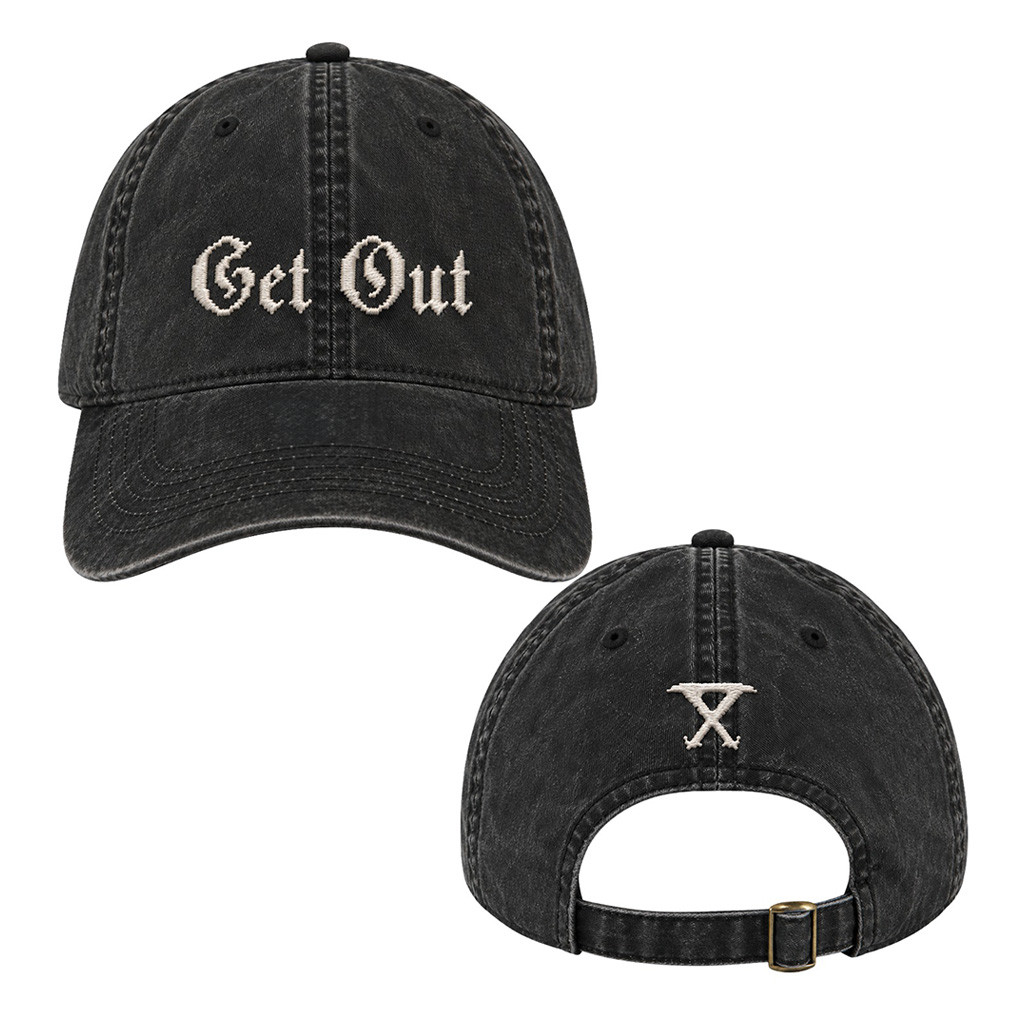 Circa Survive Merch Fall 2026 Tour Get Out Dad Baseball Cap Great Gift For Rock Lover