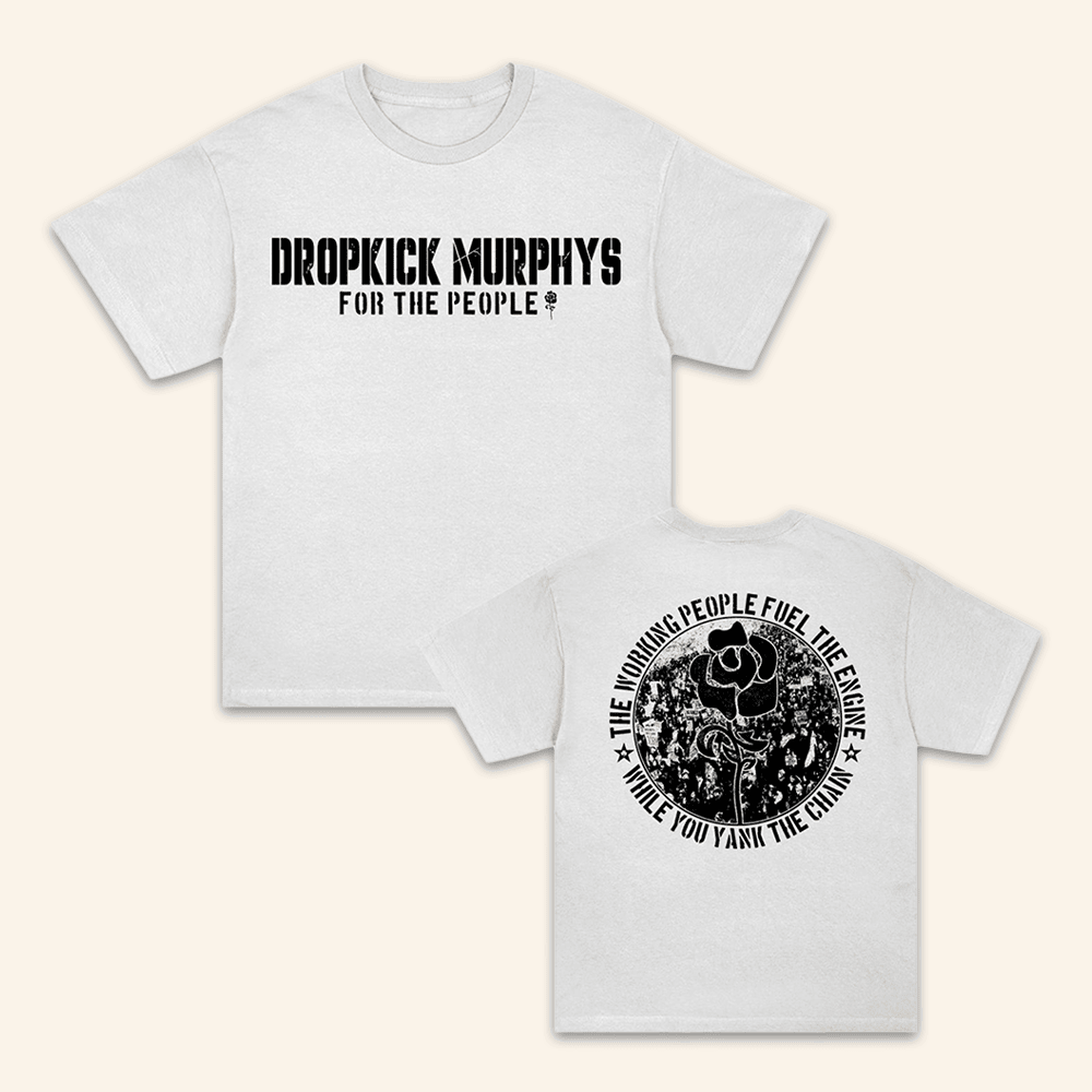 Dropkick Murphys Merch For The People Rose Shirt FTP Album Apparel Gifts For Rock Lovers 1 - Unicasport Dropkick Murphys Merch For The People Rose Shirt FTP Album Apparel Gifts For Rock Lovers