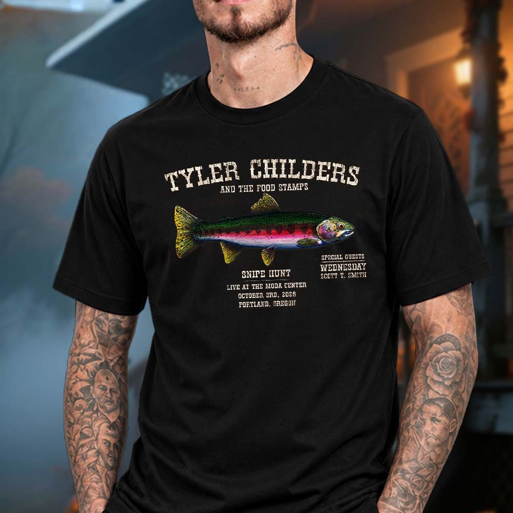 Tyler Childers Portland Oregon Event Poster Black T-Shirt Tyler Childers Lover Presents 1 - Unicasport Tyler Childers Portland Oregon Event Poster Black T-Shirt Tyler Childers Lover Presents