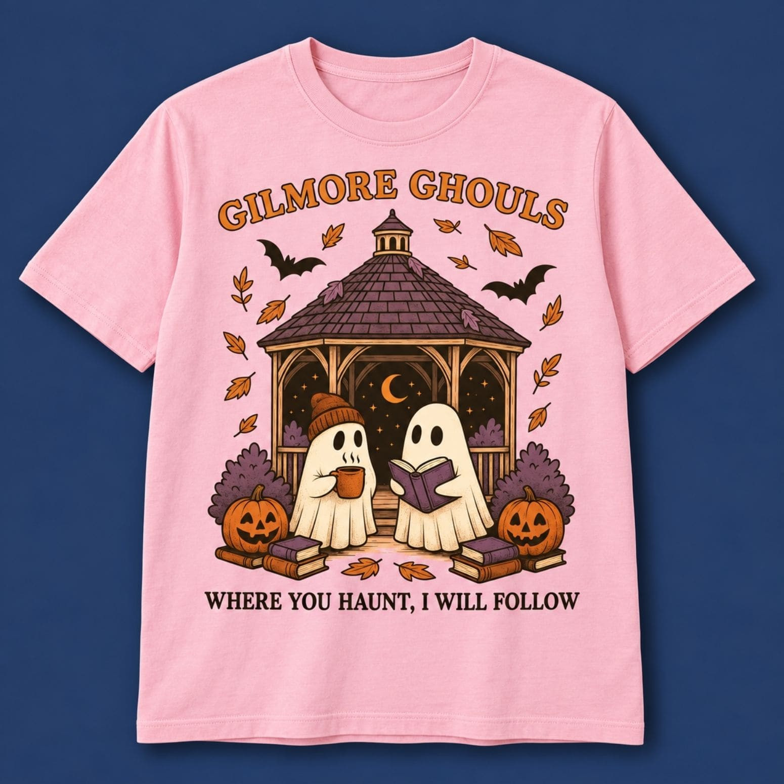 Gilmore Ghouls Where You Haunt I Will Follow Shirt Gilmore Girls Clothing Gifts For BFF 1 - Unicasport Gilmore Ghouls Where You Haunt I Will Follow Shirt Gilmore Girls Clothing Gifts For BFF