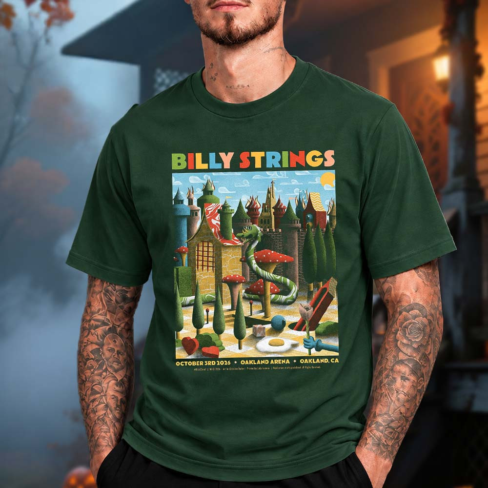 Billy Strings Oakland CA Event Poster T-Shirt Billy Strings Clothes Gifts For Brother 1 - Unicasport Billy Strings Oakland CA Event Poster T-Shirt Billy Strings Clothes Gifts For Brother