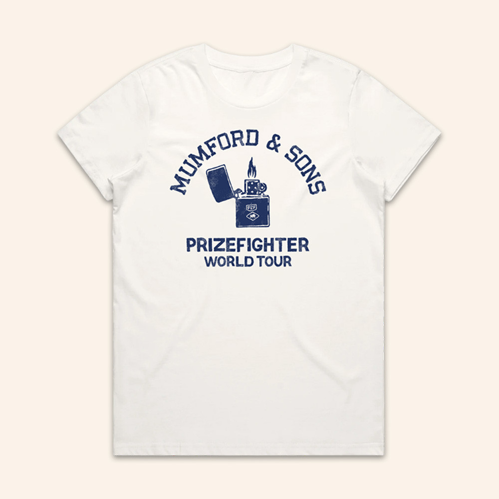 Mumford And Sons Merch Bone Prizefighter World Tour 2026 Lighter Shirt Rock Concert Attire 1 - Unicasport Mumford And Sons Merch Bone Prizefighter World Tour 2026 Lighter Shirt Rock Concert Attire