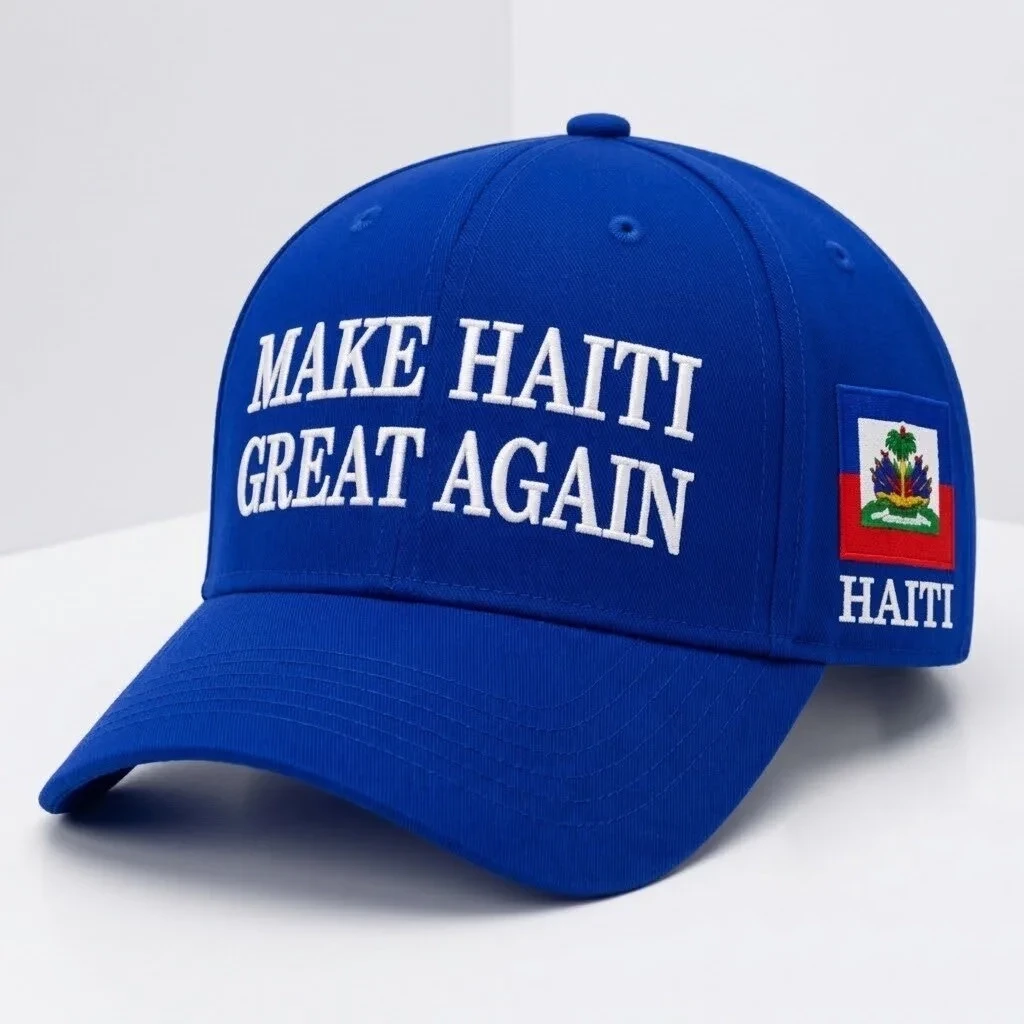 Wilson Isidor Make Haiti Great Again Hat Funny MAGA Baseball Cap Gifts For Supporters