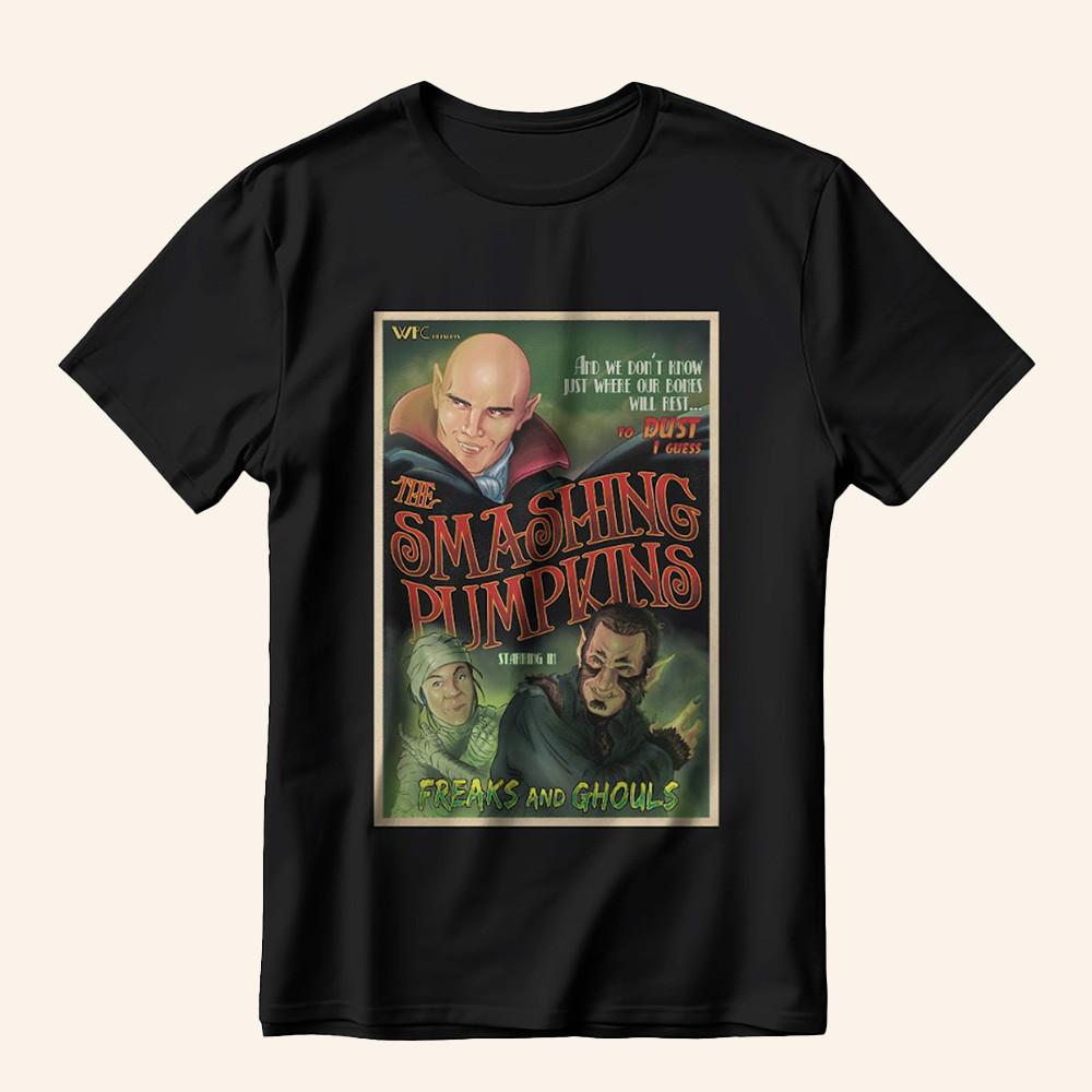 The Smashing Pumpkins Merch Freaks And Ghouls Shirt Concert Rock Attire Gifts For Pumpkins 1 - Unicasport The Smashing Pumpkins Merch Freaks And Ghouls Shirt Concert Rock Attire Gifts For Pumpkins