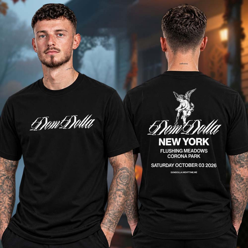 Dom Dolla Merch At Flushing Meadows Corona Park In Queens NY 2026 T-Shirt Gift For Fans 1 - Unicasport Dom Dolla Merch At Flushing Meadows Corona Park In Queens NY 2026 T-Shirt Gift For Fans