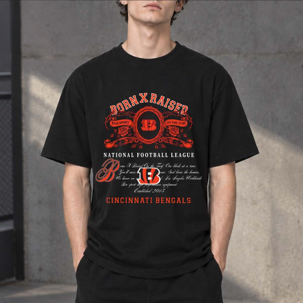 BornxRaised X National Football League Cincinnati Bengals Merch T-Shirt Gift For Him 1 - Unicasport BornxRaised X National Football League Cincinnati Bengals Merch T-Shirt Gift For Him