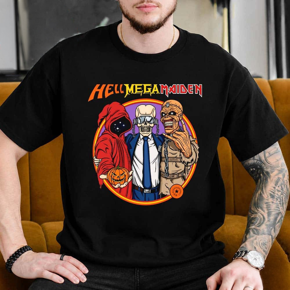 Hellmegamaiden Merch Artwork For Halloween 2026 T-Shirt Gift For Fan 1 - Unicasport Hellmegamaiden Merch Artwork For Halloween 2026 T-Shirt Gift For Fan