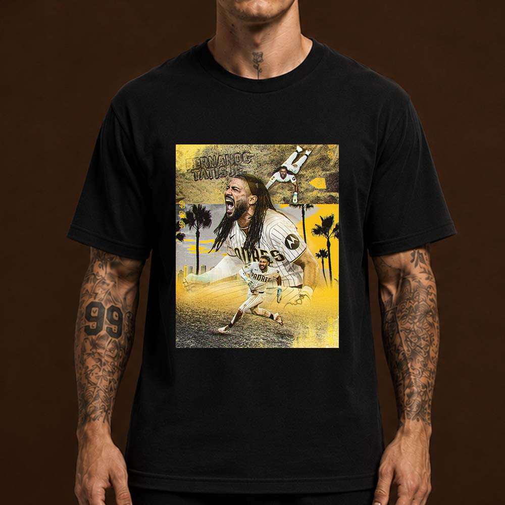 San Diego Padres Fernando Tatis Got Real Creative On The Bases In The Wild Card Series T-Shirt Baseball Fan Gift 1 - Unicasport San Diego Padres Fernando Tatis Got Real Creative On The Bases In The Wild Card Series T-Shirt Baseball Fan Gift