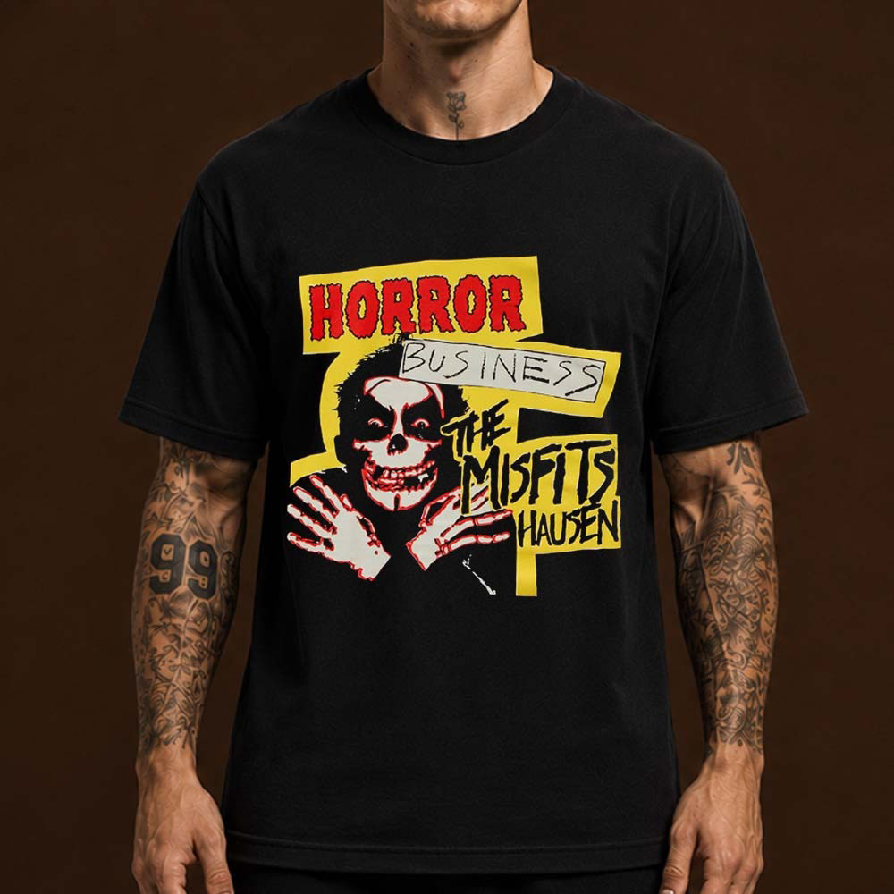 The Misfits X Danhausen Horror Business Merch Tee T-Shirt Gift For Movie Lovers 1 - Unicasport The Misfits X Danhausen Horror Business Merch Tee T-Shirt Gift For Movie Lovers