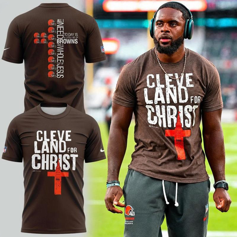 Cleveland Browns Cleveland For Christ Merch T-Shirt Gift For Husband 1 - Unicasport Cleveland Browns Cleveland For Christ Merch T-Shirt Gift For Husband