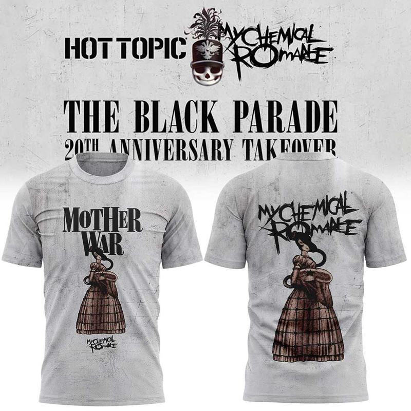 My Chemical Romance Merch Celebrate The 20th Anniversary Takeover T-Shirt MCR Fan Gift 1 - Unicasport My Chemical Romance Merch Celebrate The 20th Anniversary Takeover T-Shirt MCR Fan Gift
