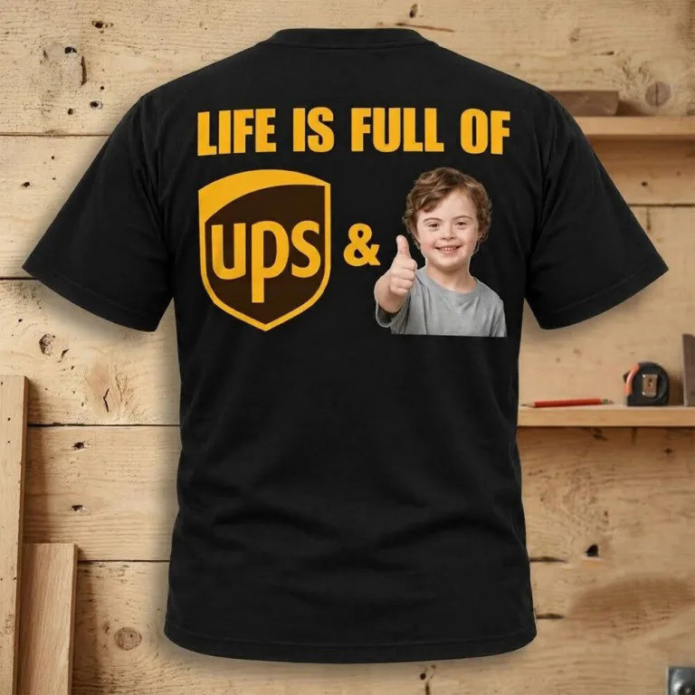 Life Is Full Of UPS And Downs Merch Syndrome Awareness T-Shirt Gift For Supporters 1 - Unicasport Life Is Full Of UPS And Downs Merch Syndrome Awareness T-Shirt Gift For Supporters