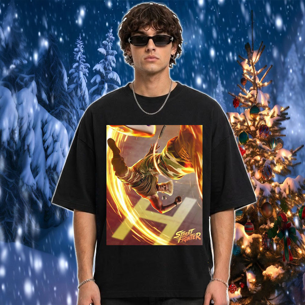 Street Fighter Movie Merch 2026 Cody Rhodes As Guile In Theaters T-Shirt Gift For Bestie 1 - Unicasport Street Fighter Movie Merch 2026 Cody Rhodes As Guile In Theaters T-Shirt Gift For Bestie