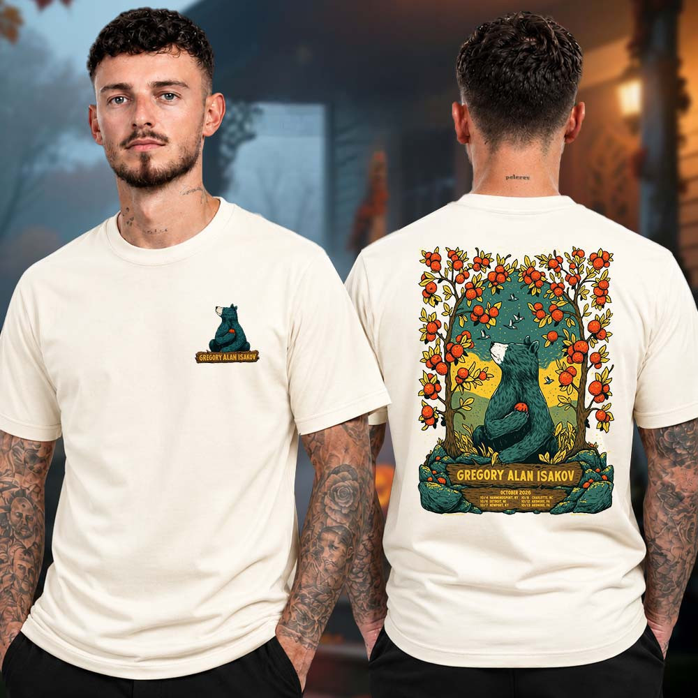 Gregory Alan Isakov Merch 2026 Shows North America Tour Dates T-Shirt Gift For Fans 1 - Unicasport Gregory Alan Isakov Merch 2026 Shows North America Tour Dates T-Shirt Gift For Fans