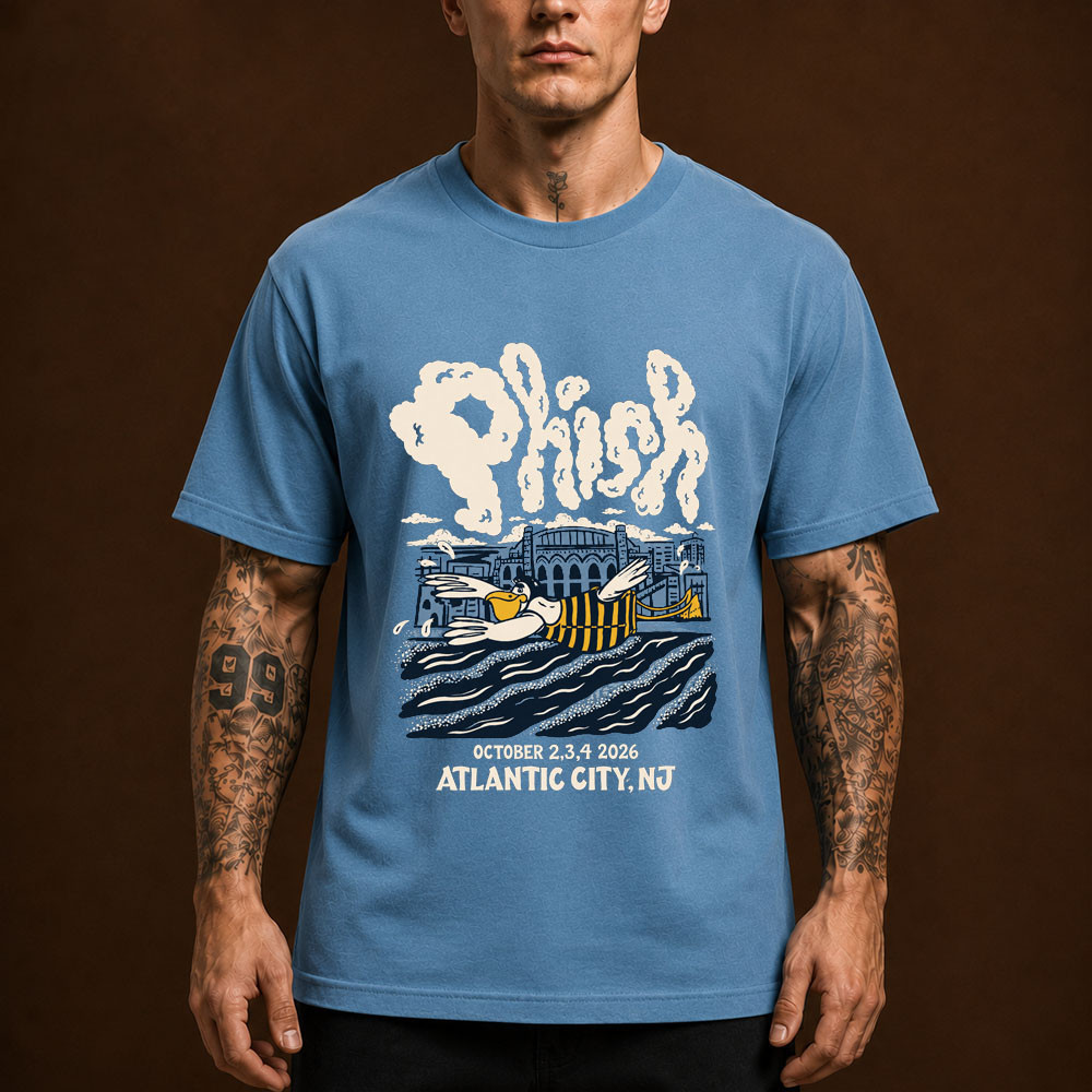 Phish Merch 2026 At Jim Whelan Boardwalk Hall T-Shirt Great Gift For Phish Lover 1 - Unicasport Phish Merch 2026 At Jim Whelan Boardwalk Hall T-Shirt Great Gift For Phish Lover