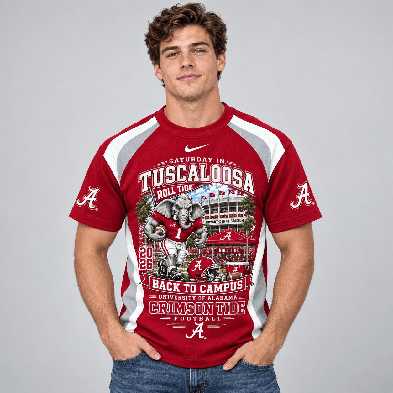 Alabama Crimson Tide NCAA Merch Back To Campus Shirt Crimson Tide Attire Gifts Ideas 1 - Unicasport Alabama Crimson Tide NCAA Merch Back To Campus Shirt Crimson Tide Attire Gifts Ideas