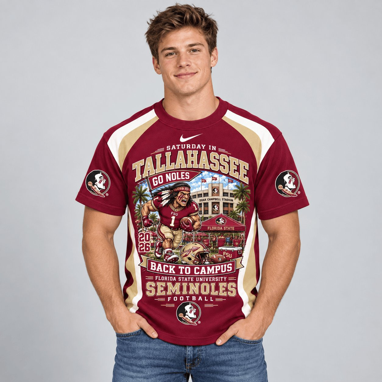 Florida State Seminoles NCAA Merch Back To Campus Shirt Seminoles Football Attire Gifts Ideas 1 - Unicasport Florida State Seminoles NCAA Merch Back To Campus Shirt Seminoles Football Attire Gifts Ideas