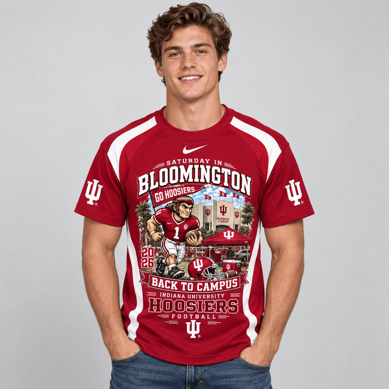 Indiana Hoosiers NCAA Merch Back To Campus Shirt Hoosiers Football Apparel Gifts Ideas 1 - Unicasport Indiana Hoosiers NCAA Merch Back To Campus Shirt Hoosiers Football Apparel Gifts Ideas