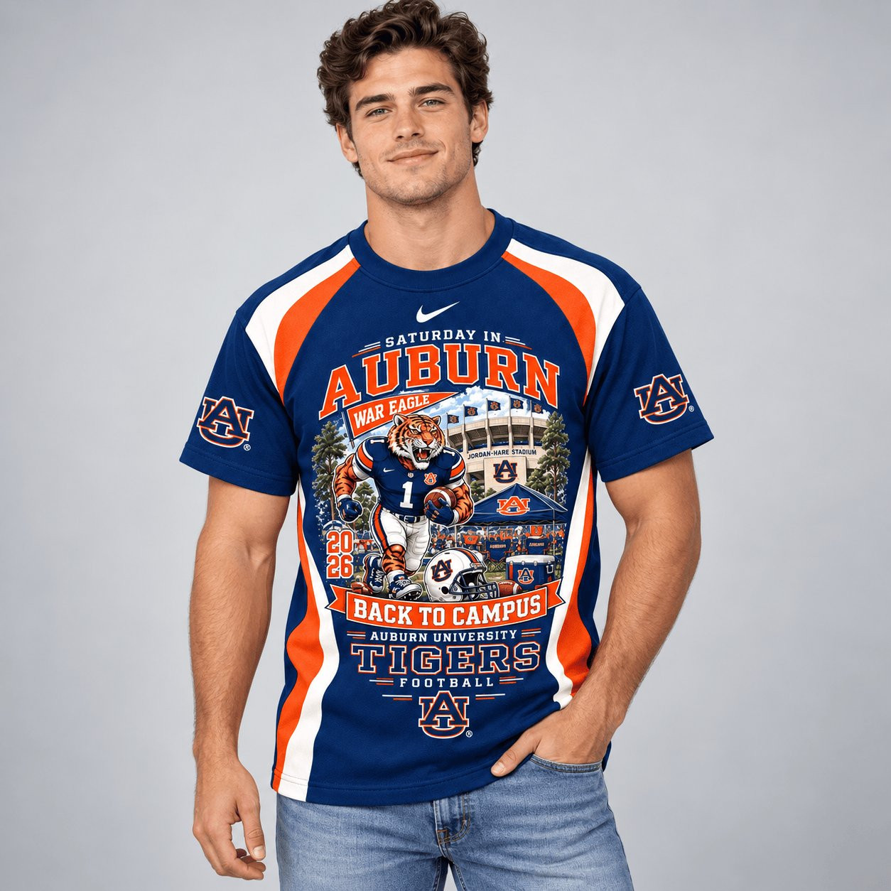 Auburn Tigers NCAA Merch Back To Campus Shirt Sport Apparel Auburn Tigers Fans Gifts 1 - Unicasport Auburn Tigers NCAA Merch Back To Campus Shirt Sport Apparel Auburn Tigers Fans Gifts