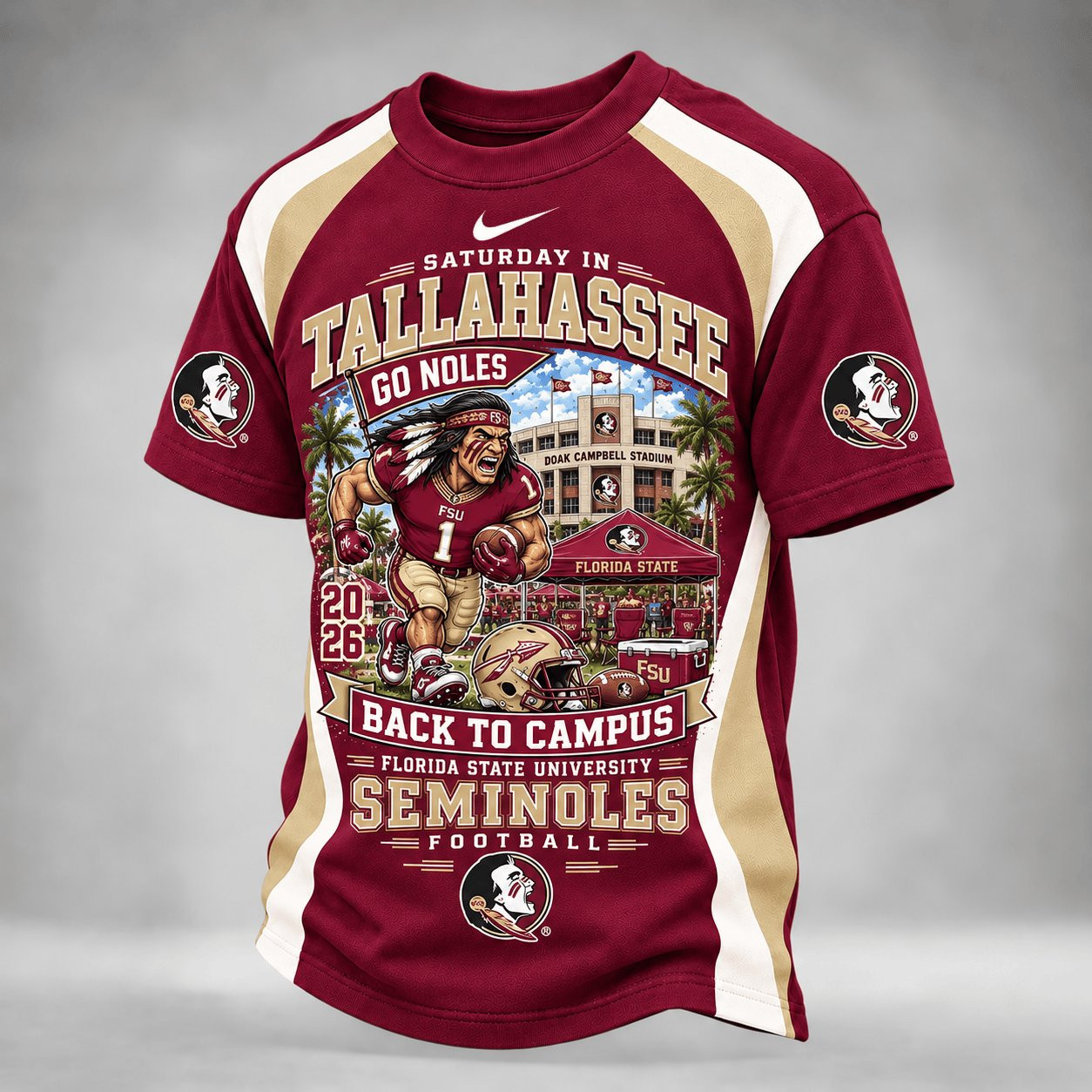 Florida State Seminoles NCAA Merch Back To Campus Shirt Seminoles Attire Football Lovers Gifts 1 - Unicasport Florida State Seminoles NCAA Merch Back To Campus Shirt Seminoles Attire Football Lovers Gifts