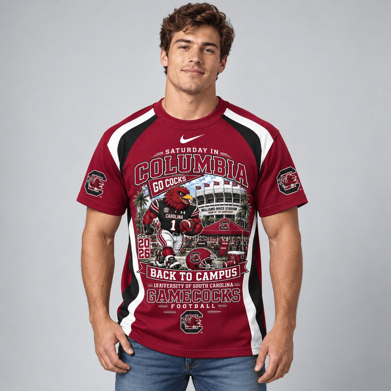 South Carolina Gamecocks NCAA Merch Back To Campus Shirt Sport Apparel Gifts Ideas 1 - Unicasport South Carolina Gamecocks NCAA Merch Back To Campus Shirt Sport Apparel Gifts Ideas
