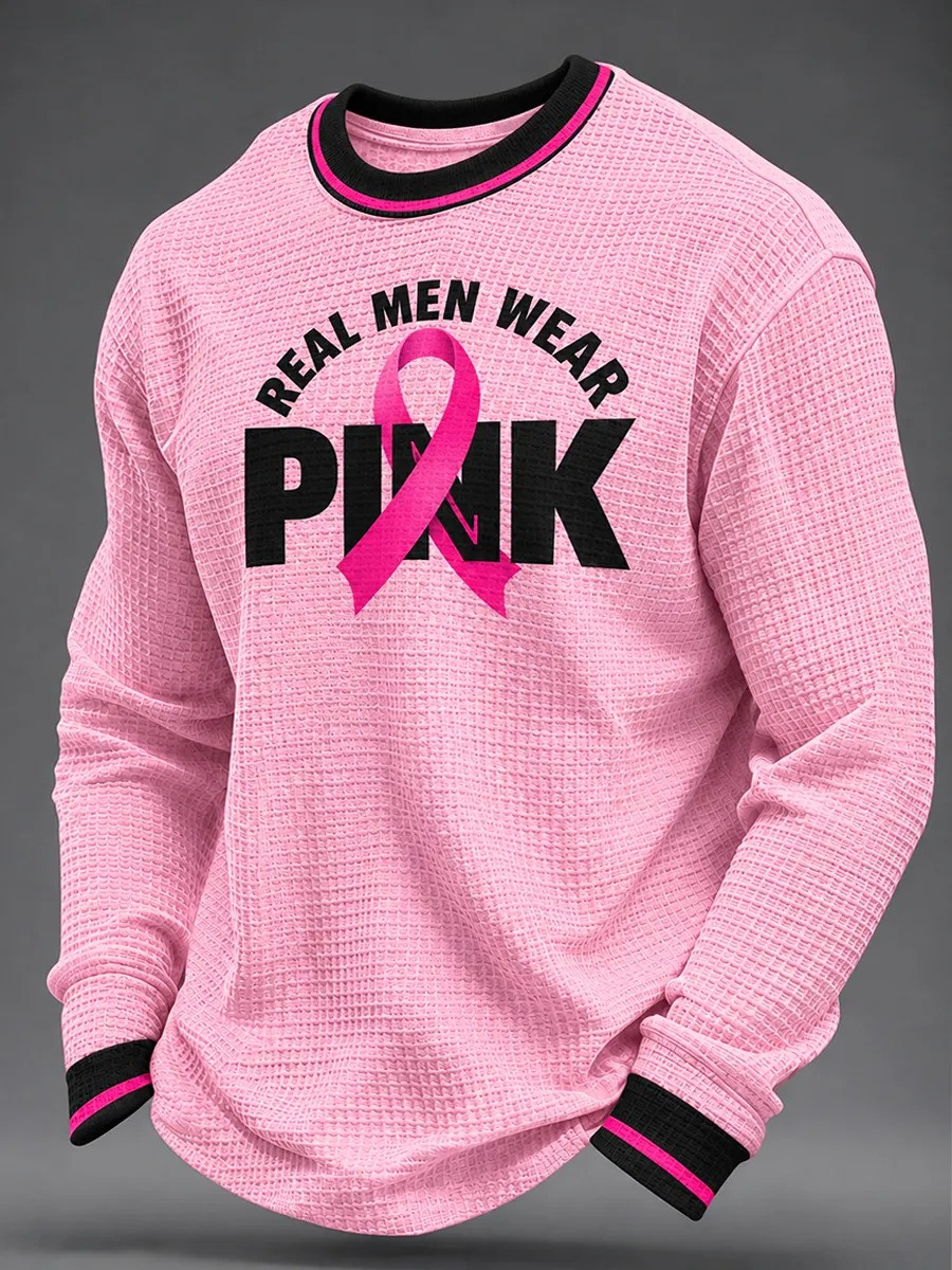 Breast Cancer Awareness Merch Pink Ribbon Long Sleeve Shirt Gift Ideas For Dad 1 - Unicasport Breast Cancer Awareness Merch Pink Ribbon Long Sleeve Shirt Gift Ideas For Dad