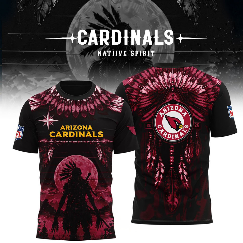 Arizona Cardinals Native Spirit Heritage 2026 Shirt Arizona Cardinals Merch Gift For Him 1 - Unicasport Arizona Cardinals Native Spirit Heritage 2026 Shirt Arizona Cardinals Merch Gift For Him