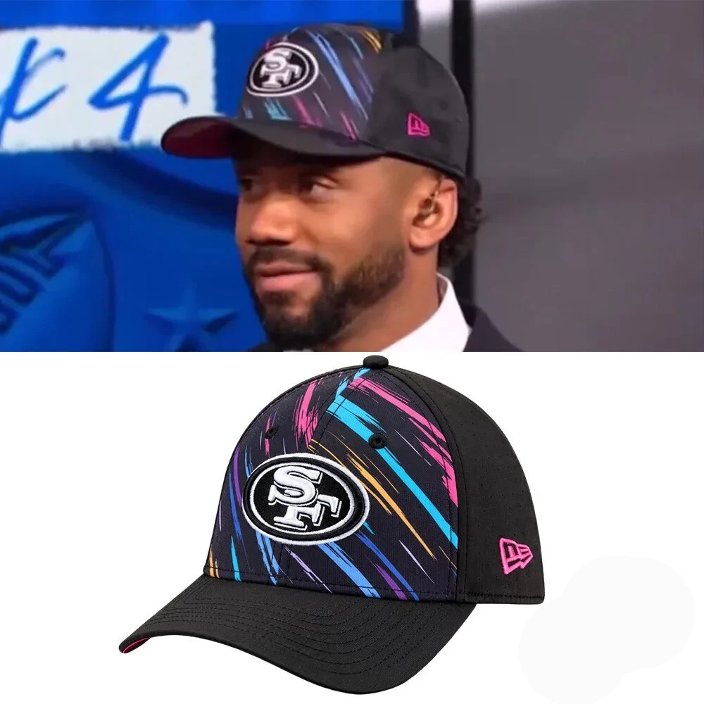Russell Wilson San Francisco 49ers NFL Crucial Catch Hat Russell Wilson Baseball Cap Fan Gifts 1 - Unicasport Russell Wilson San Francisco 49ers NFL Crucial Catch Hat Russell Wilson Baseball Cap Fan Gifts