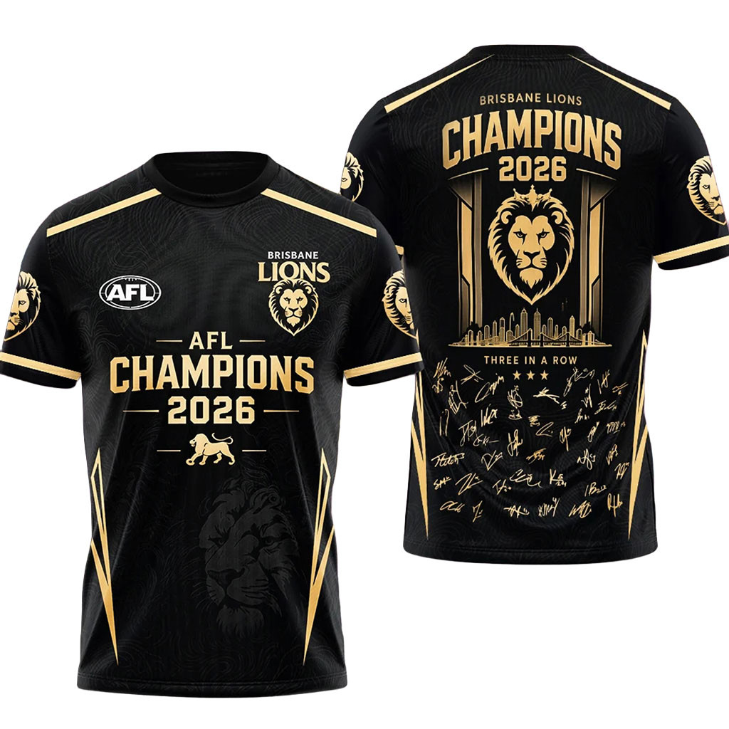 Brisbane Lions 2026 AFL Premiers Shirt Brisbane Lions Merch Best Gifts For Football Fans 1 - Unicasport Brisbane Lions 2026 AFL Premiers Shirt Brisbane Lions Merch Best Gifts For Football Fans