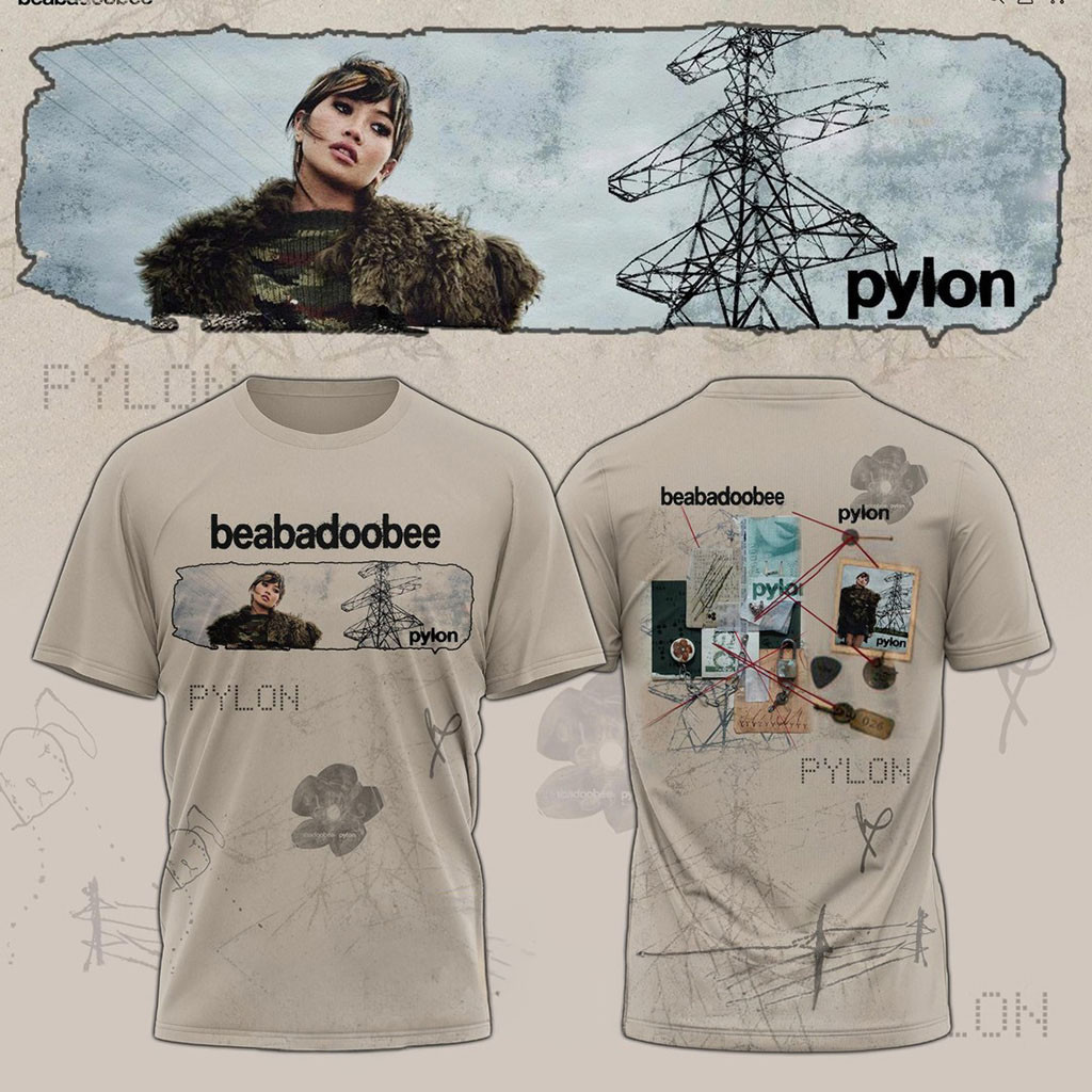 Beabadoobee Pylon Album 2026 Shirt Beabadoobee Merch Best Gifts For Music Lovers 1 - Unicasport Beabadoobee Pylon Album 2026 Shirt Beabadoobee Merch Best Gifts For Music Lovers