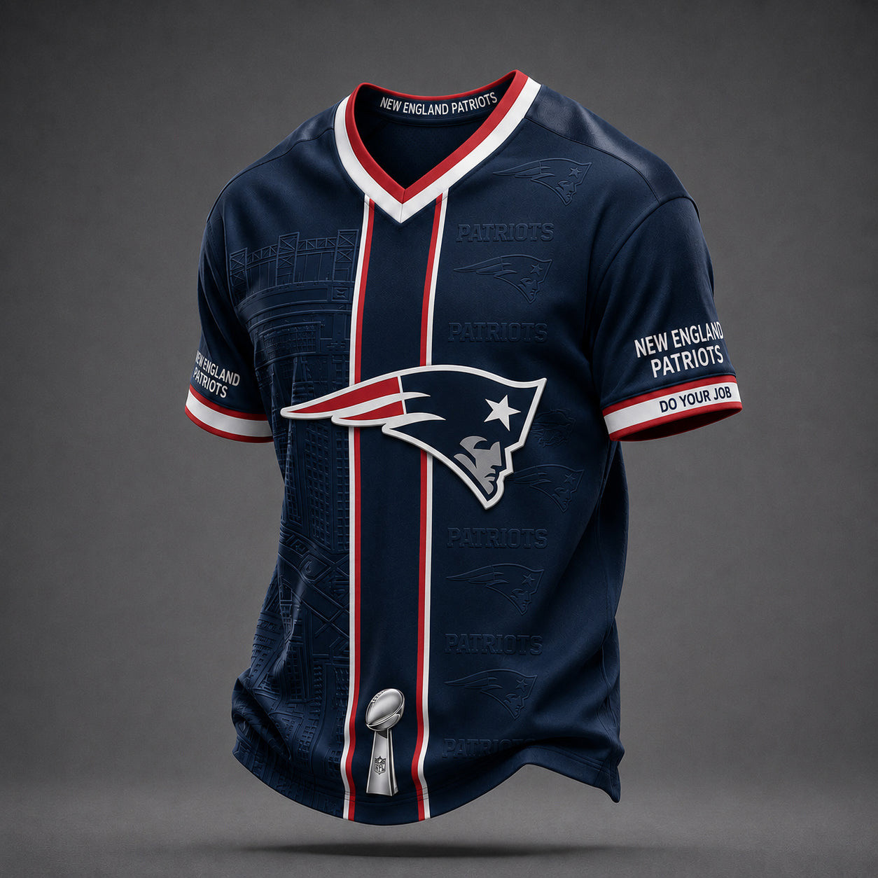 New England Patriots Merch Do Your Job V-Neck Shirt Football Game Day Attire Best Gifts 1 - Unicasport New England Patriots Merch Do Your Job V-Neck Shirt Football Game Day Attire Best Gifts