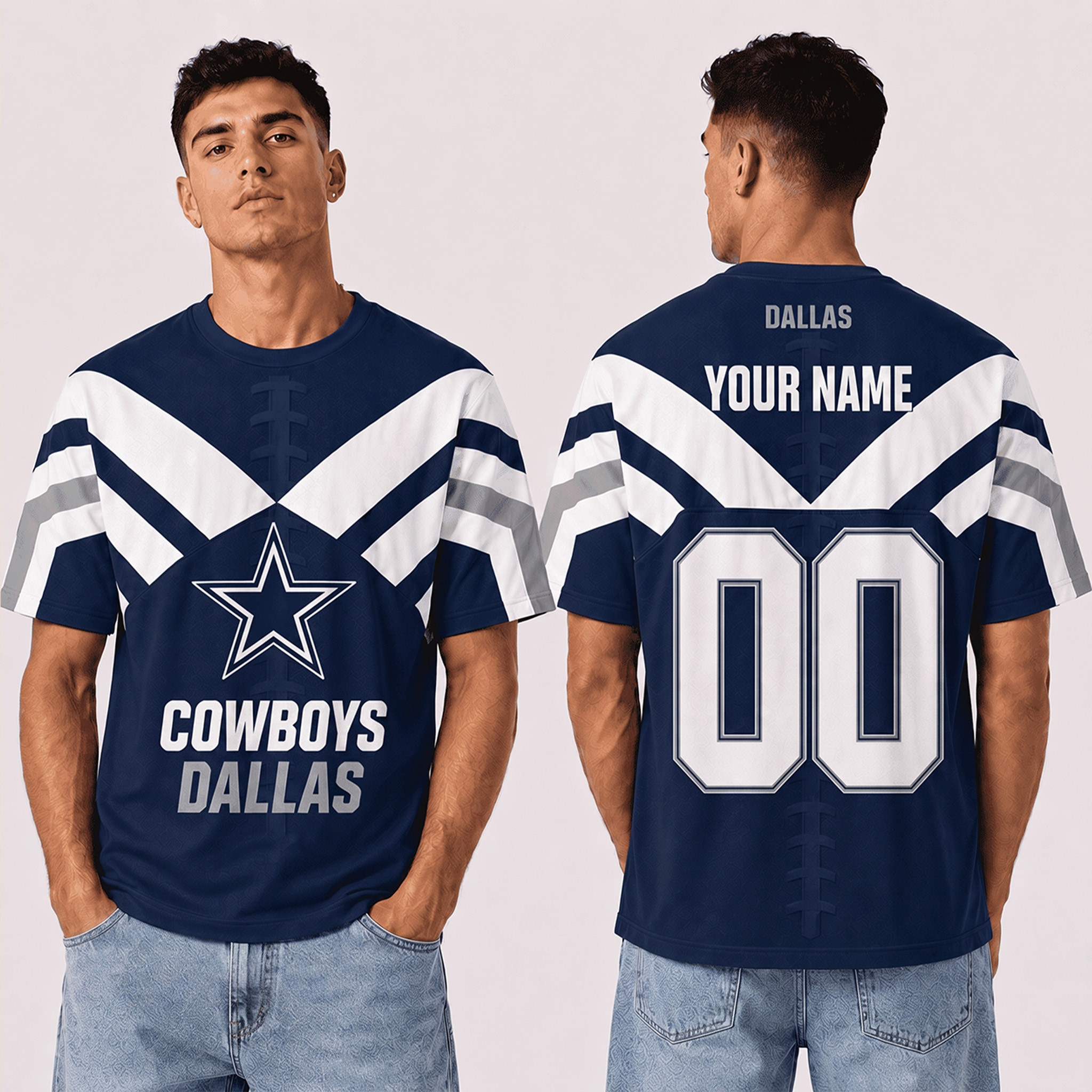 Personalized Dallas Cowboys Merch Cowboys Football Game Day T-Shirt Football Gift Ideas 1 - Unicasport Personalized Dallas Cowboys Merch Cowboys Football Game Day T-Shirt Football Gift Ideas