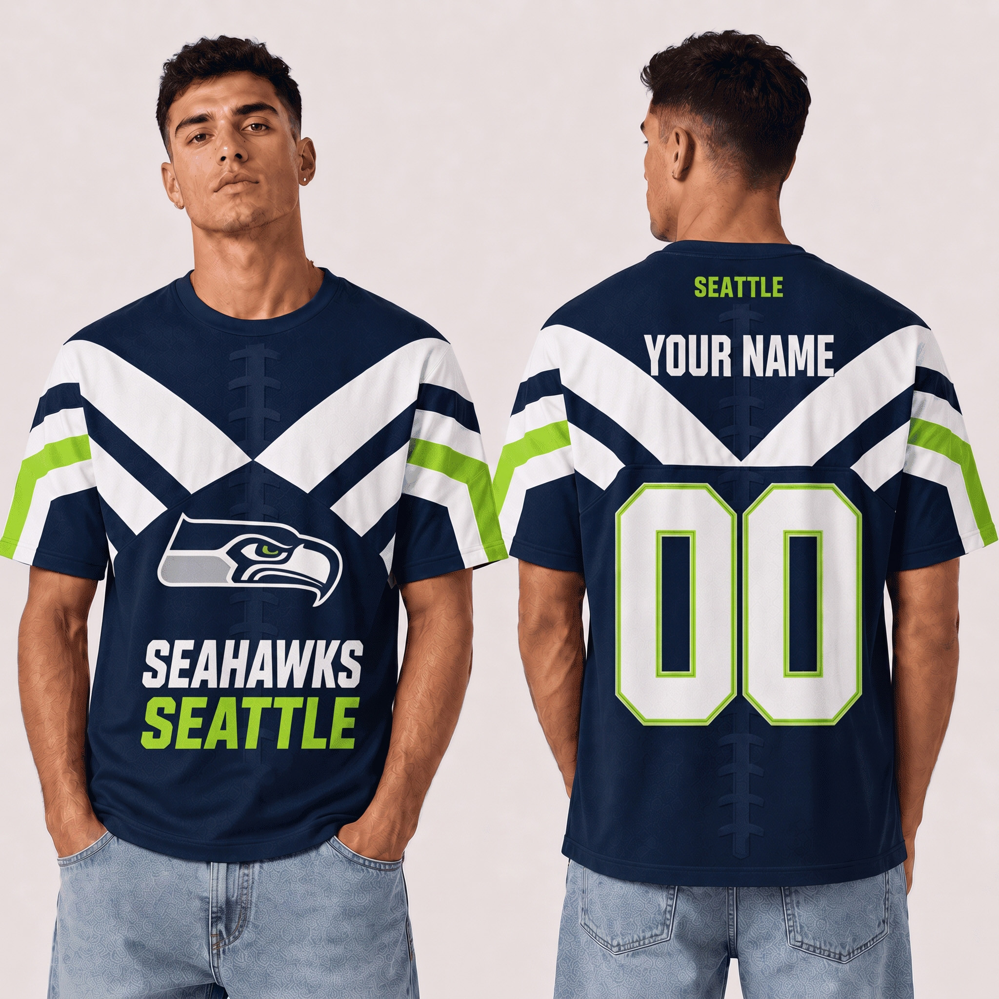 Personalized Seattle Seahawks Merch Seahawks Football Game Day T-Shirt Unique Football Gifts 1 - Unicasport Personalized Seattle Seahawks Merch Seahawks Football Game Day T-Shirt Unique Football Gifts