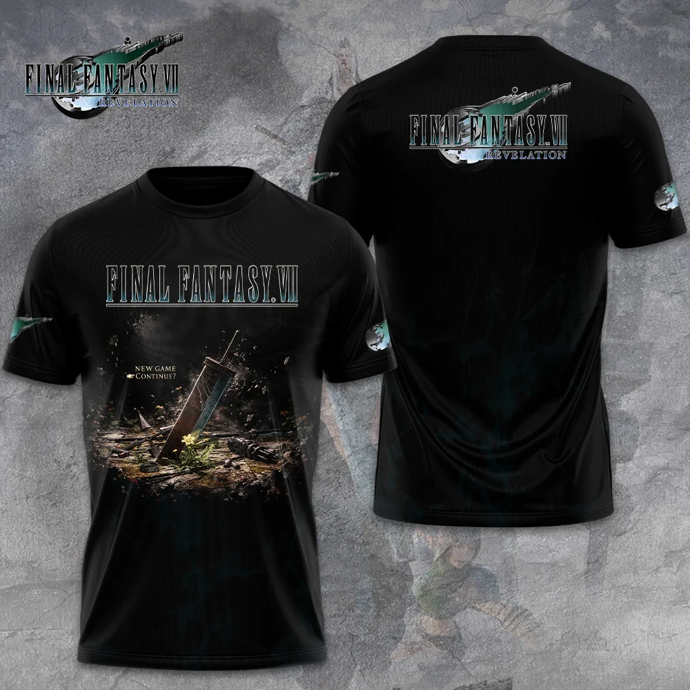 Final Fantasy VII Revelation T-Shirt Final Fantasy VII Merch Best Gift For Video Game Lovers 1 - Unicasport Final Fantasy VII Revelation T-Shirt Final Fantasy VII Merch Best Gift For Video Game Lovers