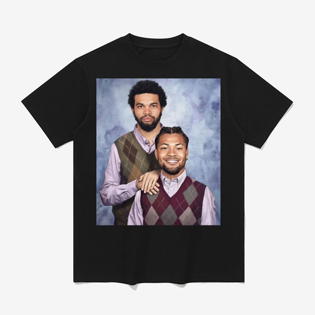 Caleb Williams And Rome Odunze Step Brothers 2026 T-Shirt Chicago Bears Merch Fan Gear 1 - Unicasport Caleb Williams And Rome Odunze Step Brothers 2026 T-Shirt Chicago Bears Merch Fan Gear