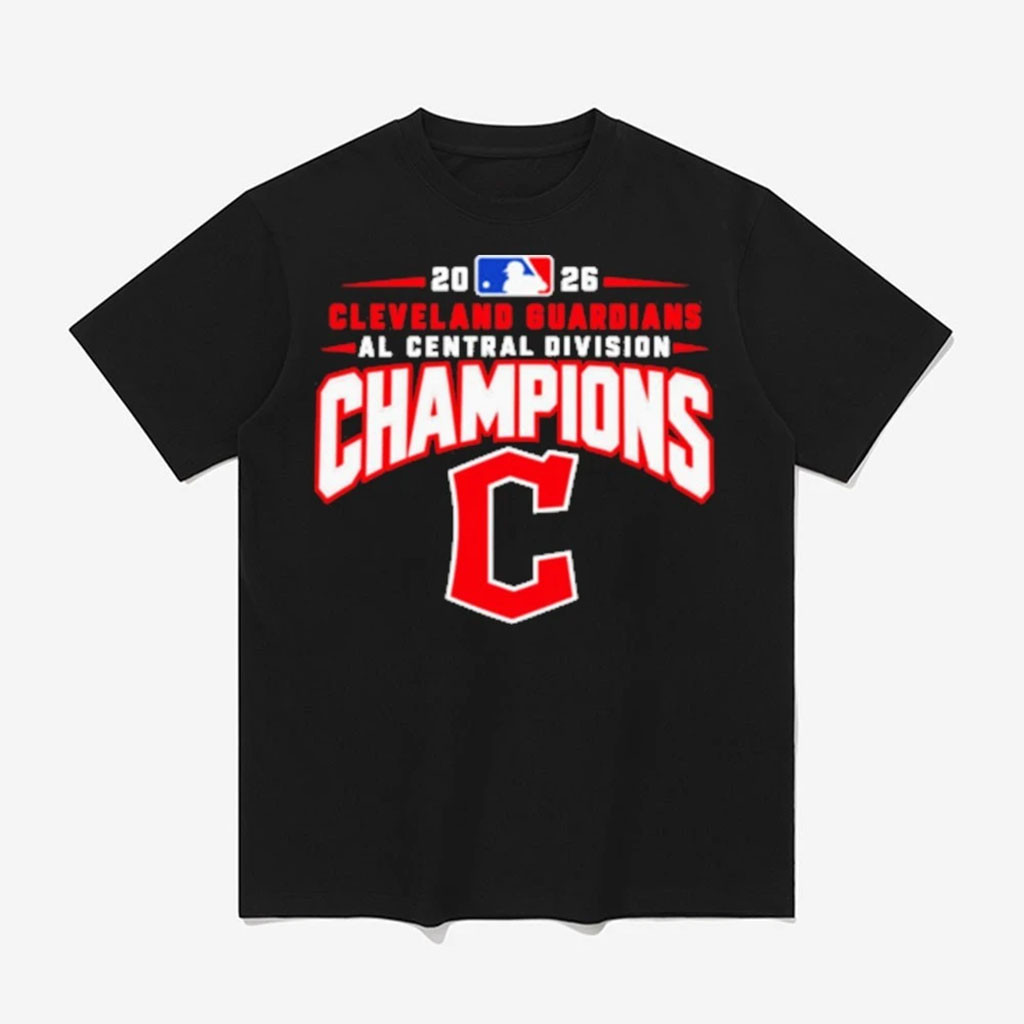 Cleveland Guardians AL Central Division Champions T-Shirt Cleveland Guardians Merch Fan Gear 1 - Unicasport Cleveland Guardians AL Central Division Champions T-Shirt Cleveland Guardians Merch Fan Gear