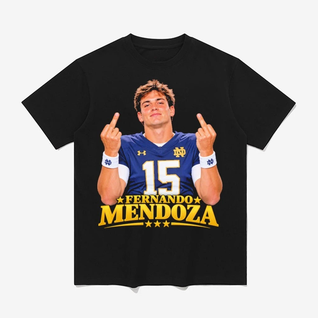 Fernando Mendoza Flipping The Bird Vintage Classic T-Shirt Las Vegas Raiders Merch Fan Gear 1 - Unicasport Fernando Mendoza Flipping The Bird Vintage Classic T-Shirt Las Vegas Raiders Merch Fan Gear