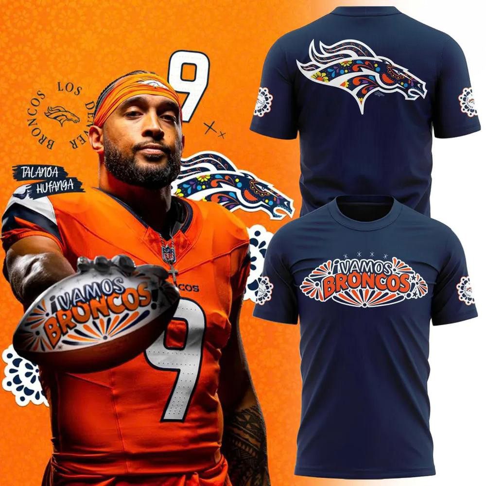 Denver Broncos Merch X Hispanic Heritage Month Shirt Broncos Football Game Day Clothing 1 - Unicasport Denver Broncos Merch X Hispanic Heritage Month Shirt Broncos Football Game Day Clothing