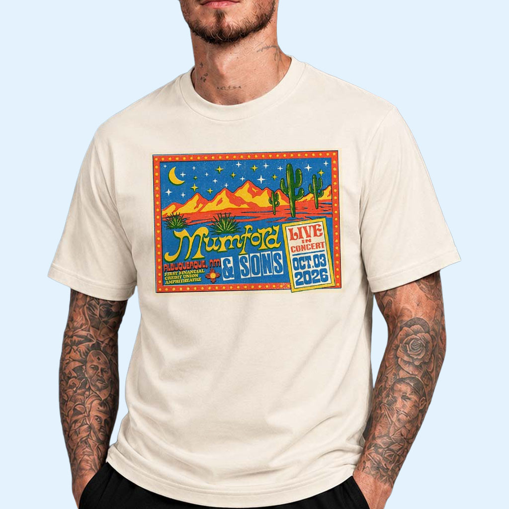 Mumford And Sons Albuquerque NM Event 2026 T-Shirt Mumford And Sons Merch Rock Fan Gifts 1 - Unicasport Mumford And Sons Albuquerque NM Event 2026 T-Shirt Mumford And Sons Merch Rock Fan Gifts