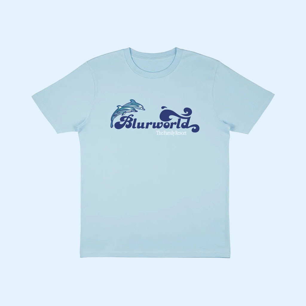 Blur Merch 2026 Blur Seaworld T-Shirt The Family Resort Shirt Gift For Band Fans