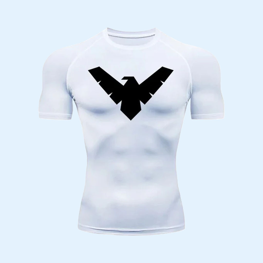 Dick Grayson Merch Nightwing Compression Shirt Superhero Rash Guard Gifts For DC Comics Fans 1 - Unicasport Dick Grayson Merch Nightwing Compression Shirt Superhero Rash Guard Gifts For DC Comics Fans