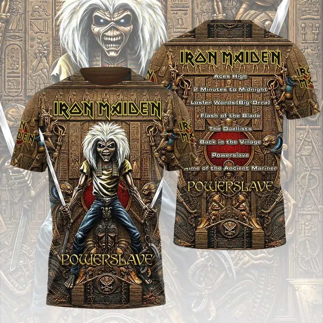 Iron Maiden Merch Eddie Powerslave T-Shirt Gift Ideas For Music Lovers 1 - Unicasport Iron Maiden Merch Eddie Powerslave T-Shirt Gift Ideas For Music Lovers