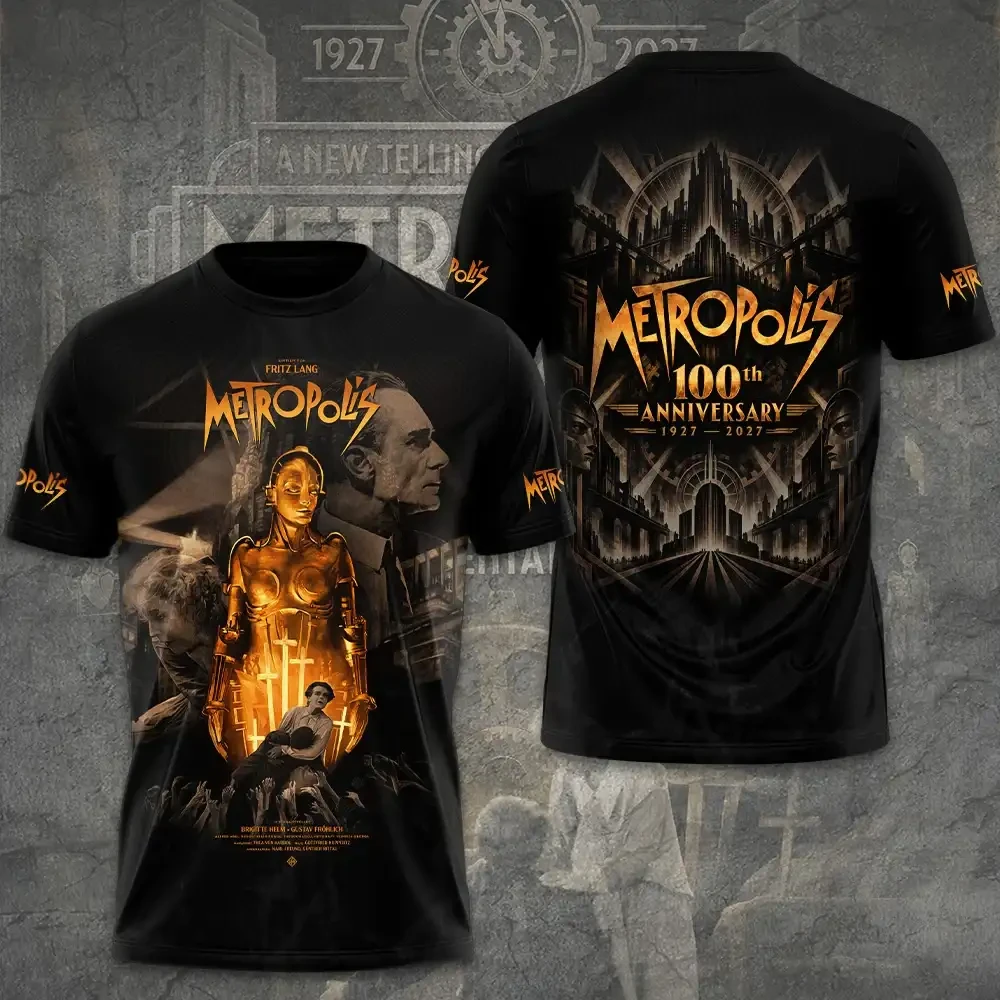 Metropolis 100th Anniversary T-Shirt Fritz Lang Movie Tee Metropolis Merch Gift For Fans 1 - Unicasport Metropolis 100th Anniversary T-Shirt Fritz Lang Movie Tee Metropolis Merch Gift For Fans