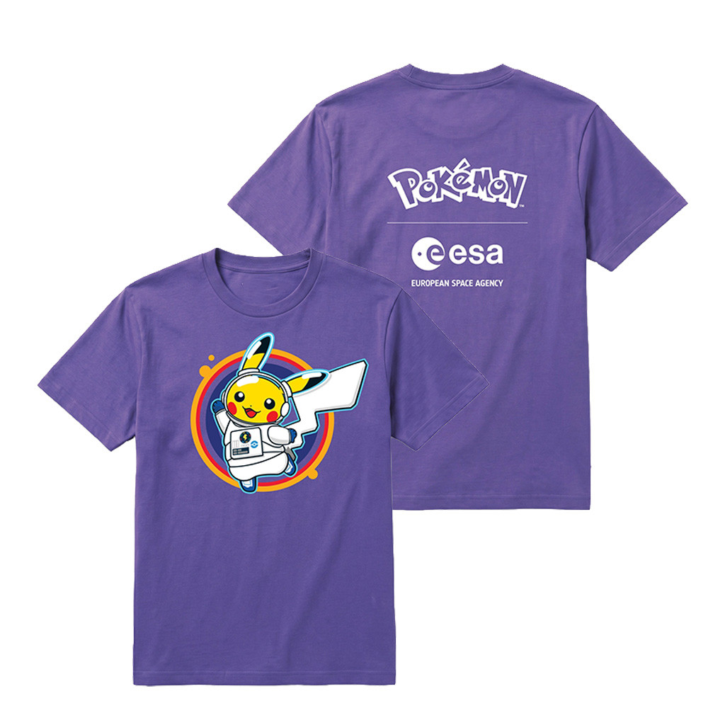 ESA x Pokemon Merch Pikachu Astronaut T-Shirt Best Gift For Pokemon Lover 1 - Unicasport ESA x Pokemon Merch Pikachu Astronaut T-Shirt Best Gift For Pokemon Lover