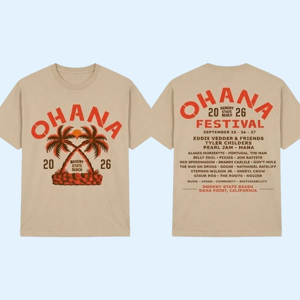 Ohana Festival Merch Collection Crossed Palms 2026 T-Shirt Gift Ideas For Music Lovers 1 - Unicasport Ohana Festival Merch Collection Crossed Palms 2026 T-Shirt Gift Ideas For Music Lovers