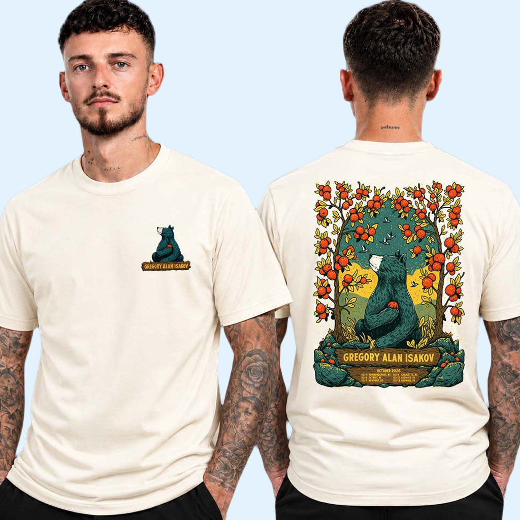 Gregory Alan Isakov Merch October 2026 Shows North America Tour Dates T-Shirt Gifts For Fans 1 - Unicasport Gregory Alan Isakov Merch October 2026 Shows North America Tour Dates T-Shirt Gifts For Fans
