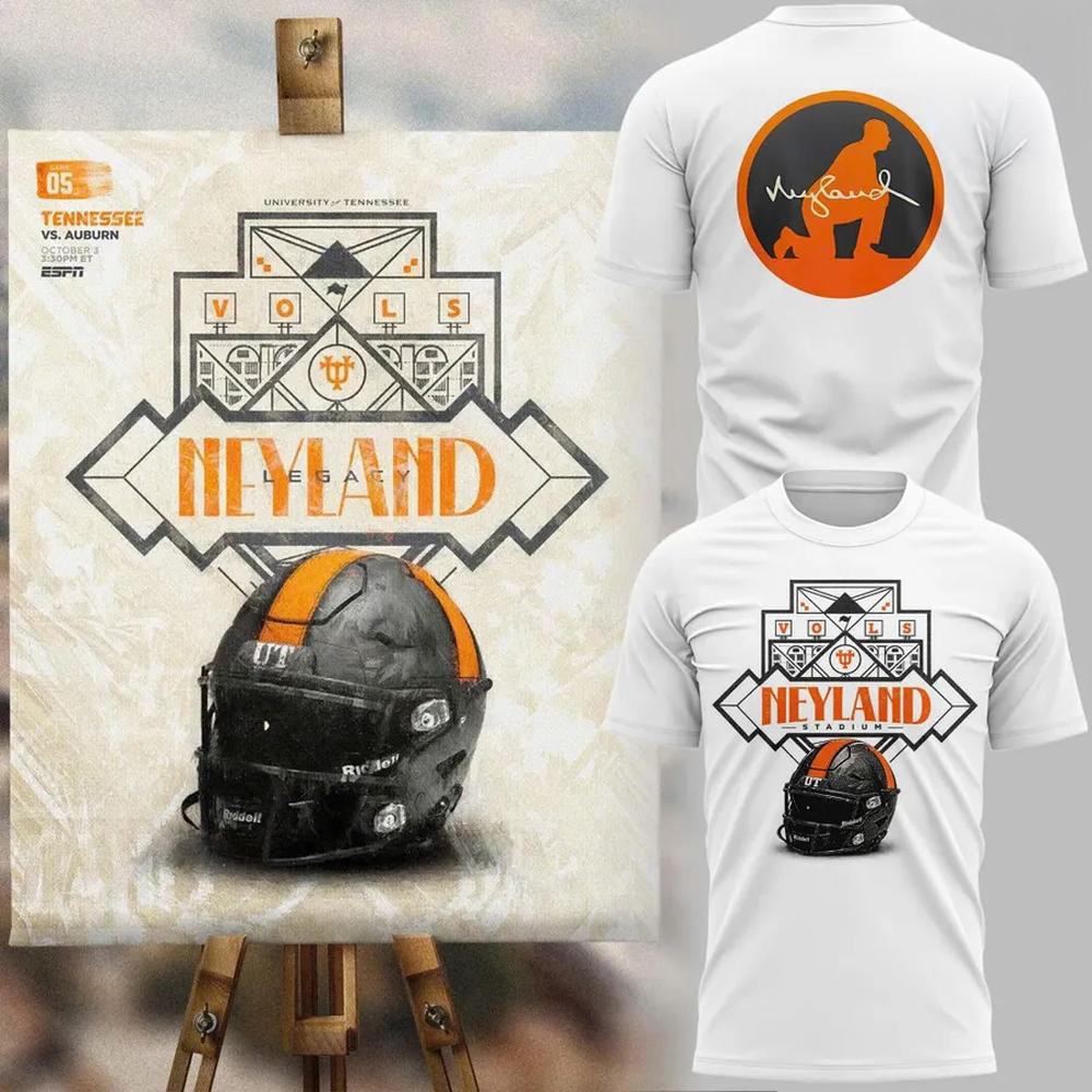 Tennessee Volunteers Merch Neyland Legacy Shirt Volunteers NCAA Apparel Game Day Fashion 1 - Unicasport Tennessee Volunteers Merch Neyland Legacy Shirt Volunteers NCAA Apparel Game Day Fashion