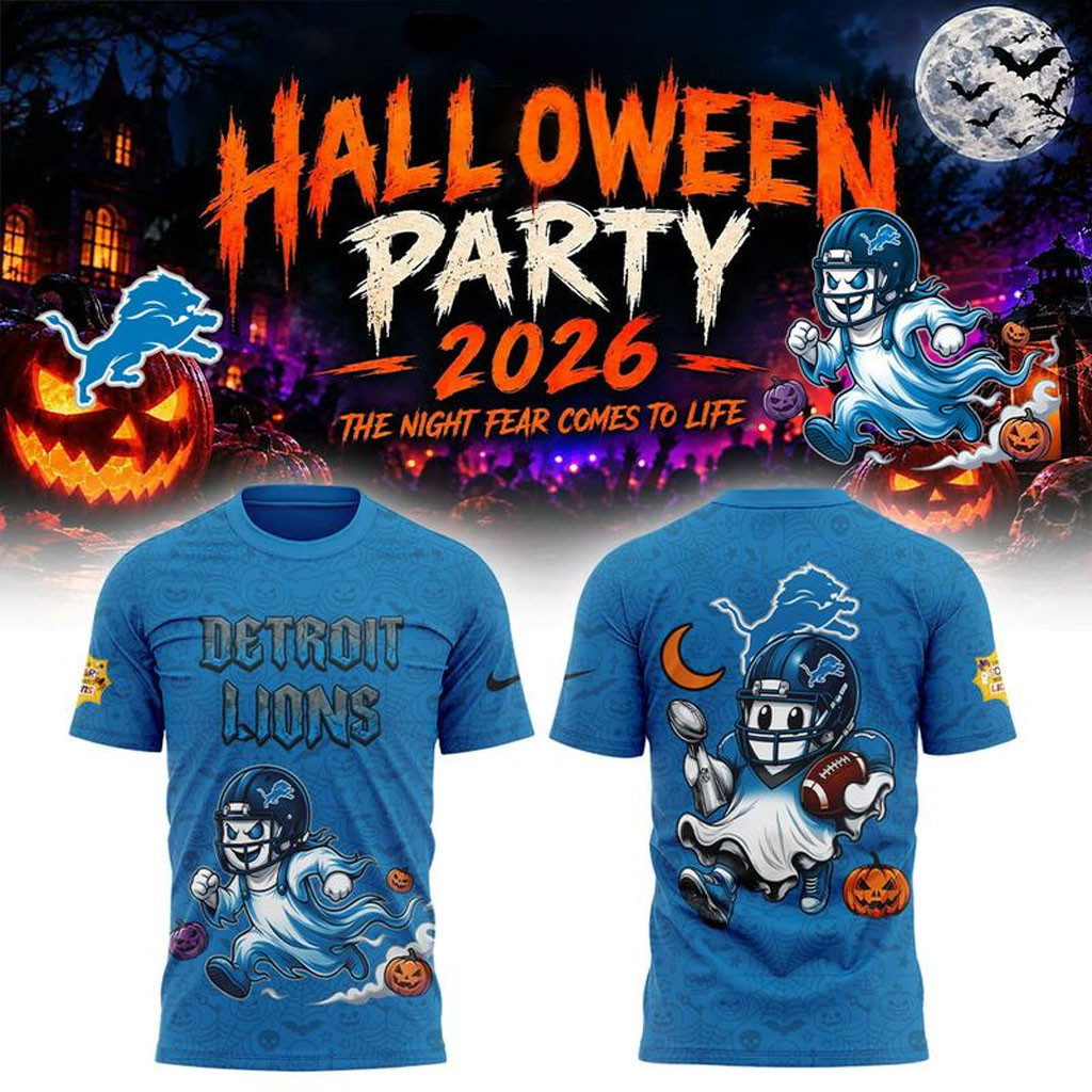 Detroit Lions Halloween Night Party 2026 Shirt Detroit Lions Merch Best Gift For Football Lovers 1 - Unicasport Detroit Lions Halloween Night Party 2026 Shirt Detroit Lions Merch Best Gift For Football Lovers