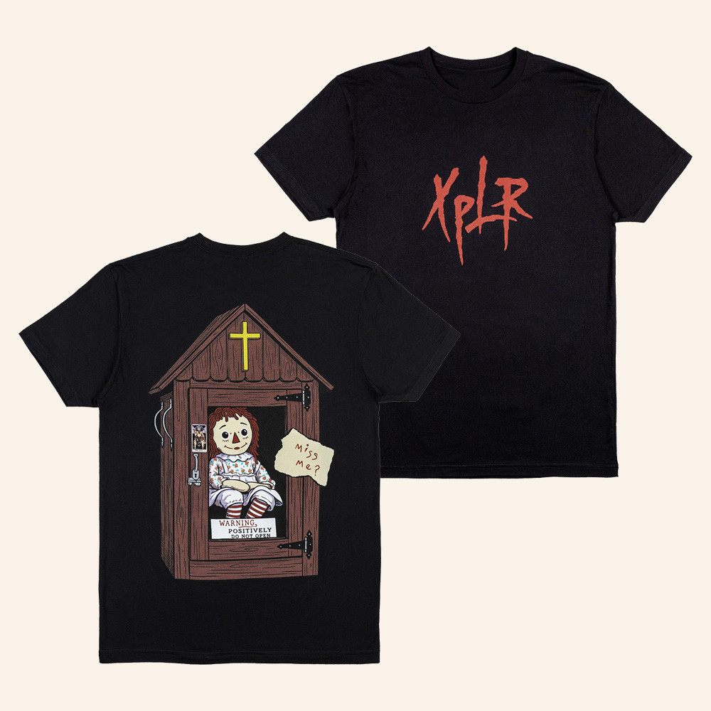 XPLR Merch Annabelle Shirt Real Annabelle Doll Graphic Tee Horror Lovers Gifts 1 - Unicasport XPLR Merch Annabelle Shirt Real Annabelle Doll Graphic Tee Horror Lovers Gifts