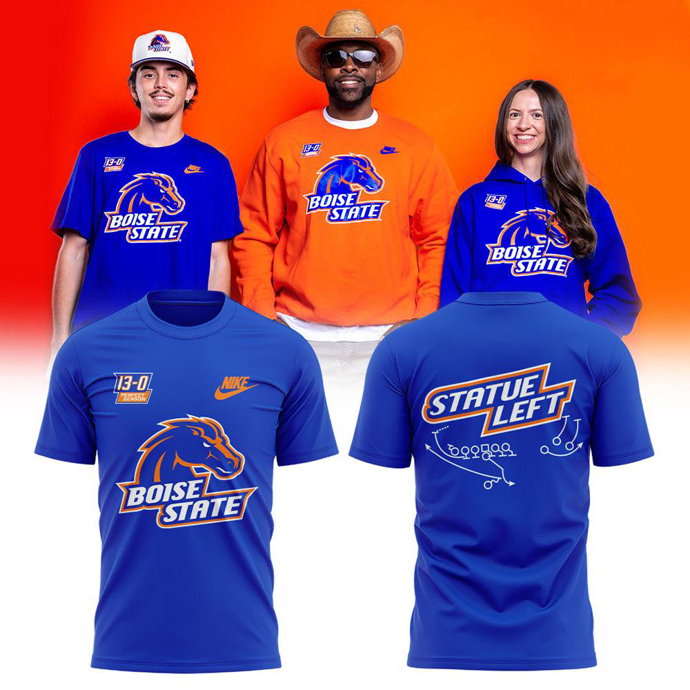 Boise State Broncos Merch Football Perfect Season 2026 Shirt Broncos NCAA Team Clothing 1 - Unicasport Boise State Broncos Merch Football Perfect Season 2026 Shirt Broncos NCAA Team Clothing